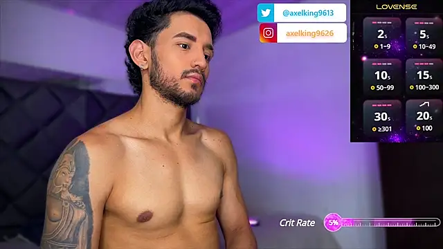 AxelKing1326 online show from 03.18.25