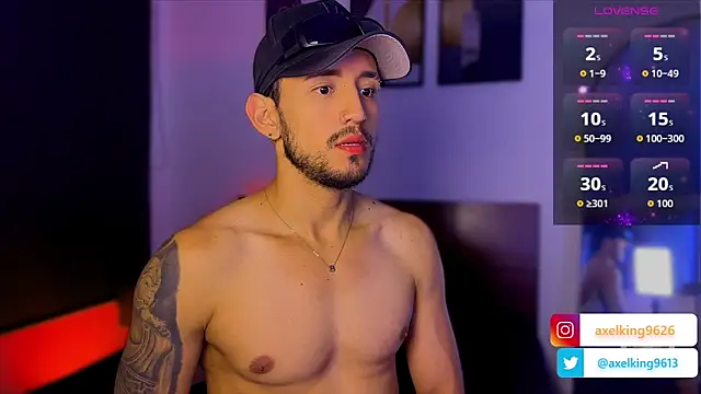 AxelKing1326 online show from 02.19.26