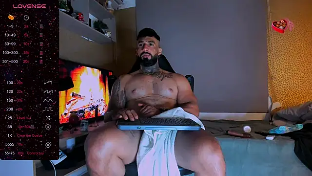 naugthy dominant online show from 12.16.24