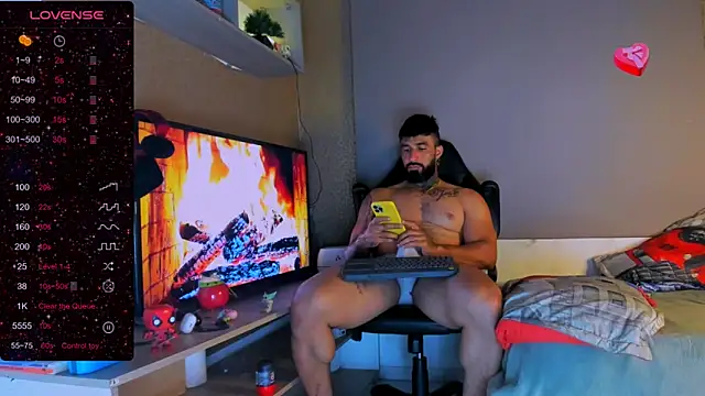 naugthy dominant online show from 12.28.24