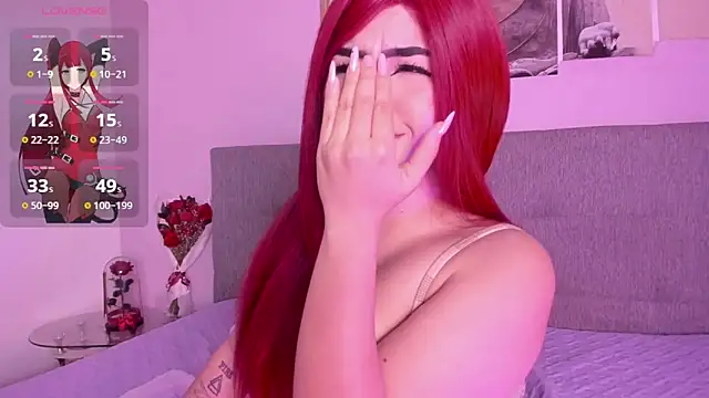 Im Scarlet online show from 02.25.25