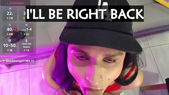 Snapshot of Ari-Hall chatting on 02.17.25 Ari-Hall online show from 02.17.25