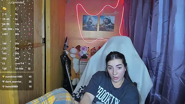 Snapshot of Fiery_Brunette_ chatting on 02.22.25 Fiery Brunette online show from 02.22.25