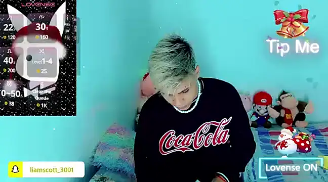 Liamscott  online show from 12.08.24