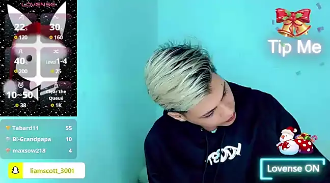 Liamscott  online show from 12.13.24