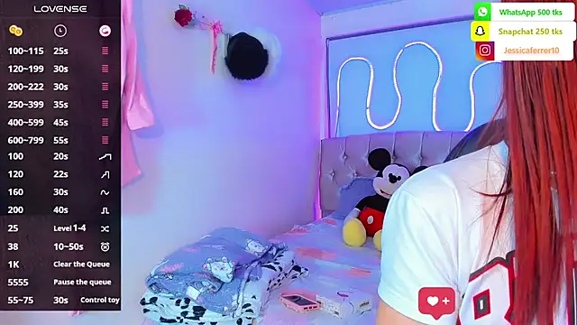 Snapshot of Jessica_smith_1 chatting on 10.11.25 Jessica smith 1 online show from 10.11.25