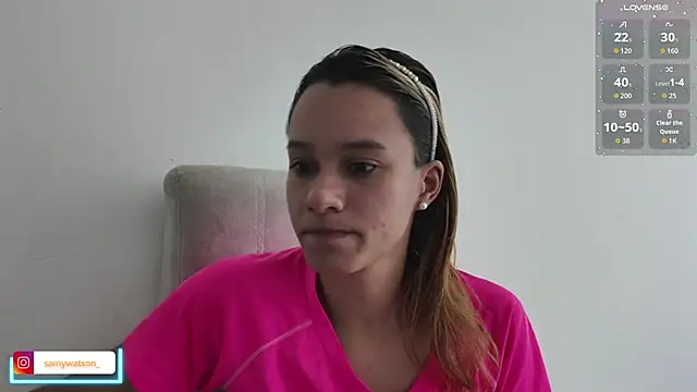 Snapshot of SamanthaWatson chatting on 10.25.25 SamanthaWatson online show from 10.25.25