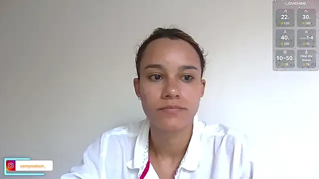 Snapshot of SamanthaWatson chatting on 12.04.25 SamanthaWatson online show from 12.04.25