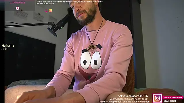 Snapshot of just_maxii chatting on 03.13.25 just maxii online show from 03.13.25