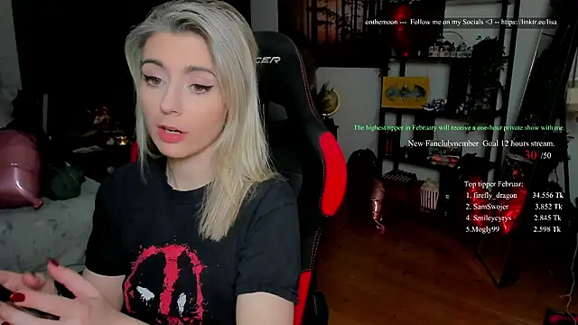 Lisaonthemoon online show from 02.15.26