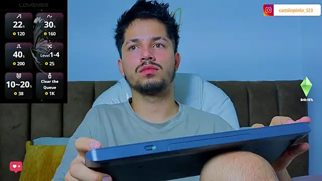 Issac james  online show from 03.15.26