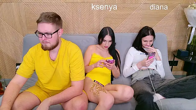 Snapshot of Ksenny chatting on 02.15.26 Ksenny online show from 02.15.26