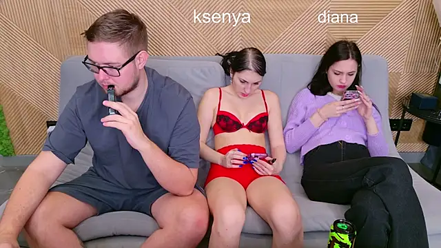 Snapshot of Ksenny chatting on 02.23.26 Ksenny online show from 02.23.26