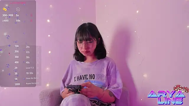 arysUwU online show from 12.21.25