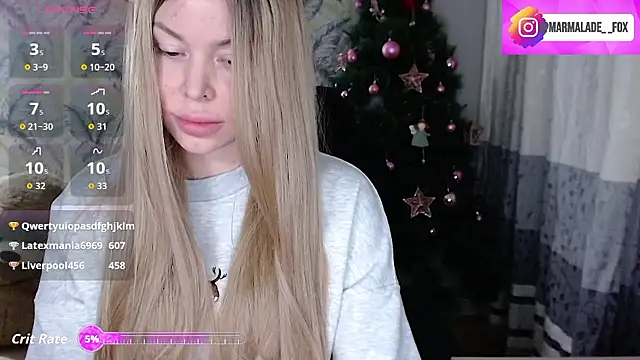 Marmalade Fox online show from 01.16.26