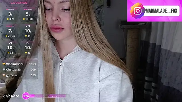 Marmalade Fox online show from 03.11.26