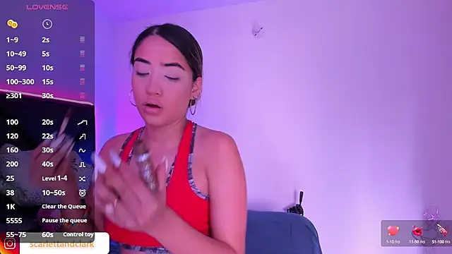 ScarlettAndClark online show from 03.06.25