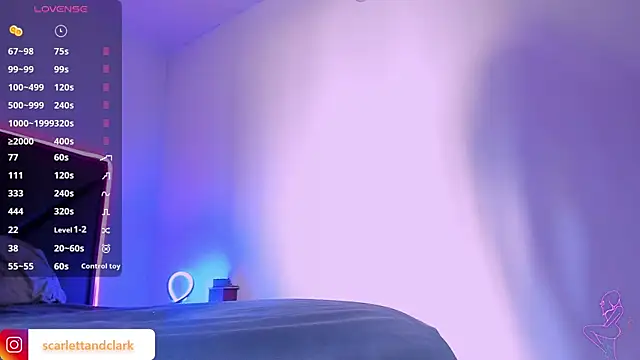 ScarlettAndClark online show from 03.08.25