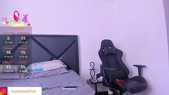 ScarlettAndClark online show from 09.10.25