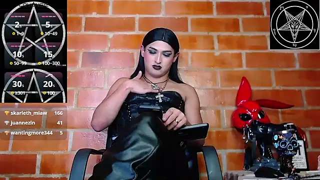 Domina Lilith online show from 01.30.25