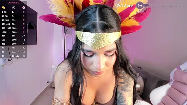 Snapshot of i_babbyyyy chatting on 10.31.25 i babbyyyy online show from 10.31.25