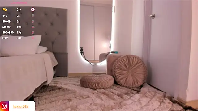 Snapshot of Lexie-red chatting on 02.19.25 Lexie-red online show from 02.19.25