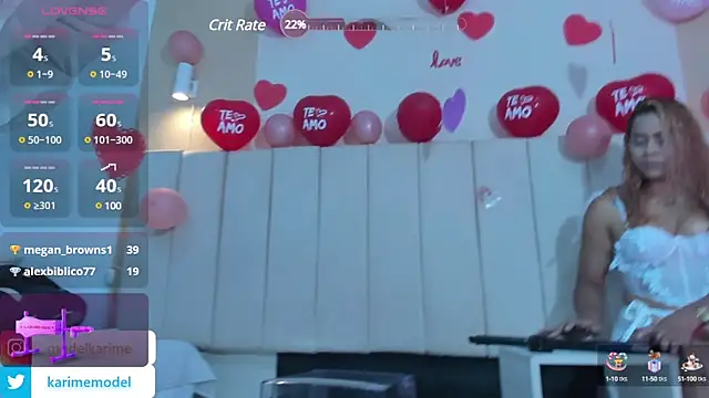  karime  online show from 02.14.25