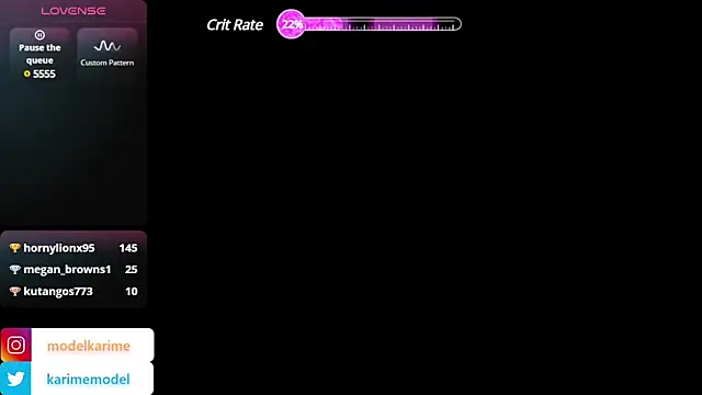  karime  online show from 02.18.25