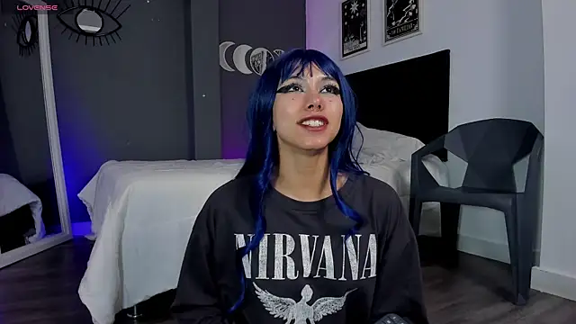 Snapshot of Raven_Witch_ chatting on 03.02.25 Raven Witch online show from 03.02.25