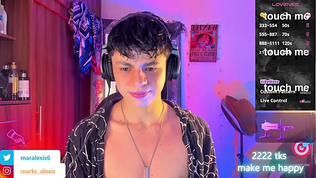 Snapshot of marckalexis chatting on 06.29.26 marckalexis online show from 06.29.26