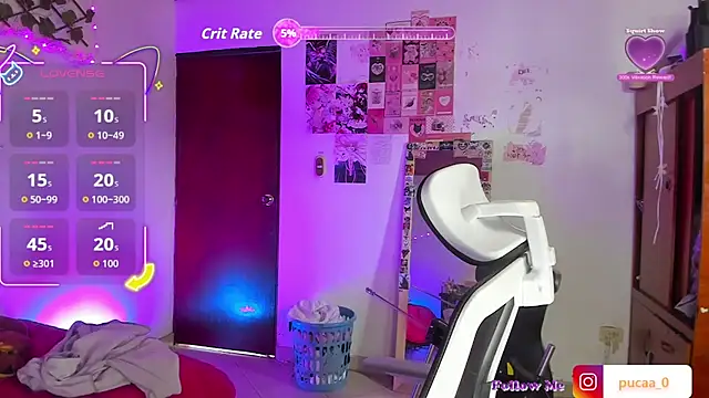 Snapshot of Pucaa_ chatting on 07.28.26 Pucaa online show from 07.28.26
