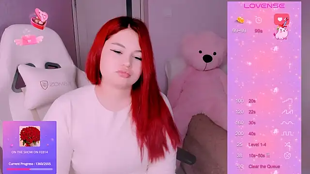 Snapshot of MissClarks chatting on 02.12.25 MissClarks online show from 02.12.25