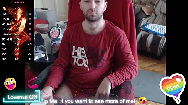 RealManHaveHairy online show from 03.13.25