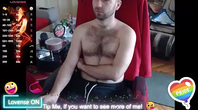 RealManHaveHairy online show from 03.15.25