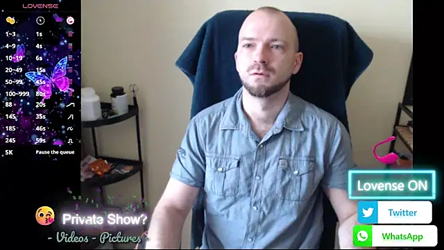 RealManHaveHairy online show from 06.05.26