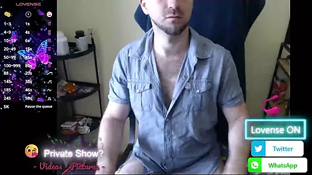 RealManHaveHairy online show from 06.05.26
