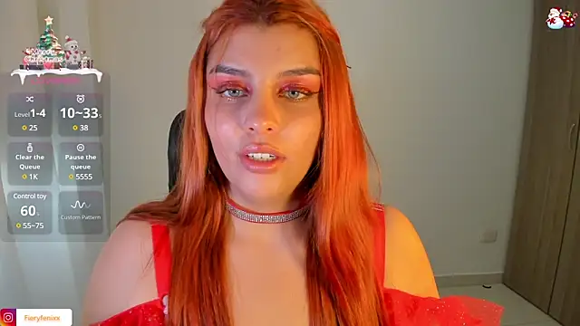 Fieryfenixx online show from 12.24.24