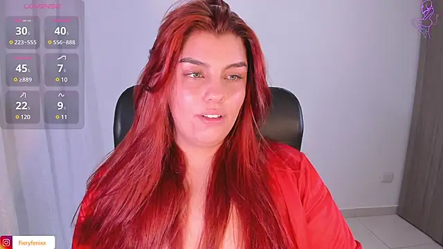 Fieryfenixx online show from 02.11.25