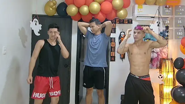 Boysgang sex online show from 10.24.25