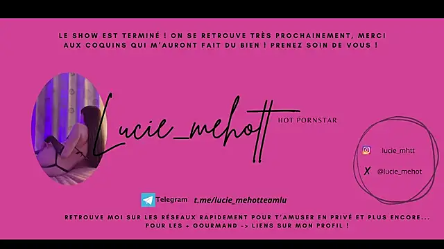 lucie mehott online show from 02.26.25