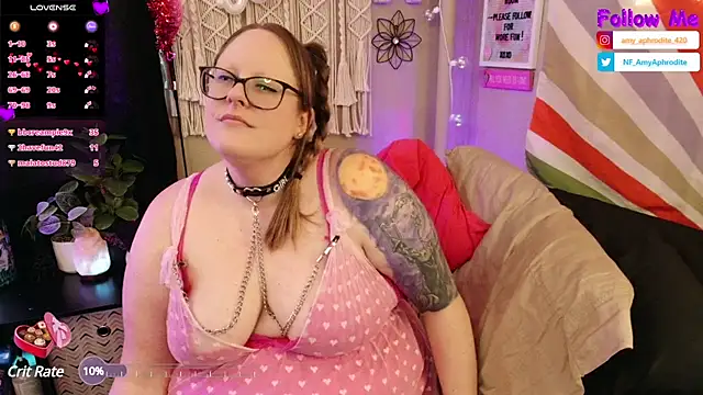 Snapshot of AmyAphrodite chatting on 02.14.25 AmyAphrodite online show from 02.14.25