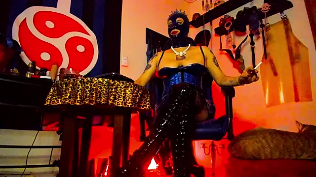 DominatrixBlue online show from 02.07.25