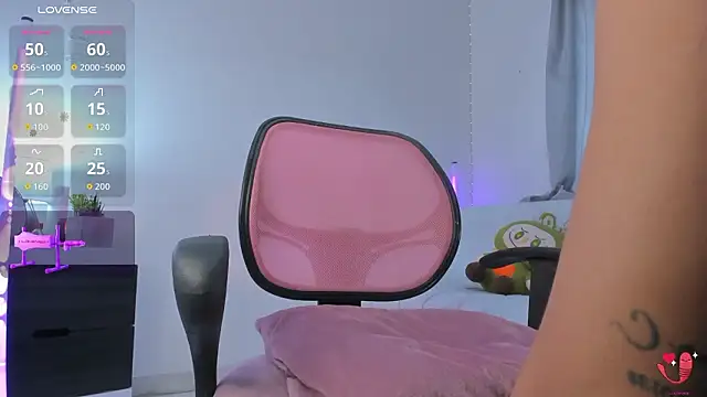 Snapshot of ImBlackEyes chatting on 02.21.26 ImBlackEyes online show from 02.21.26