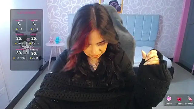 Snapshot of ninfa1_ch chatting on 01.11.25 ninfa1 ch online show from 01.11.25