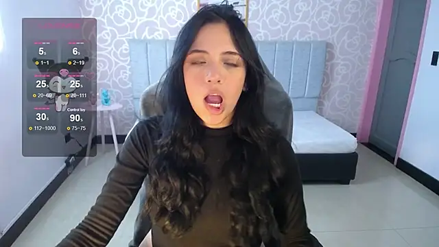 Snapshot of ninfa1_ch chatting on 01.18.25 ninfa1 ch online show from 01.18.25