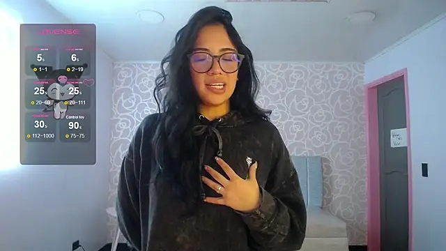 Snapshot of ninfa1_ch chatting on 02.22.25 ninfa1 ch online show from 02.22.25