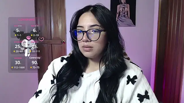 Snapshot of ninfa1_ch chatting on 02.25.25 ninfa1 ch online show from 02.25.25