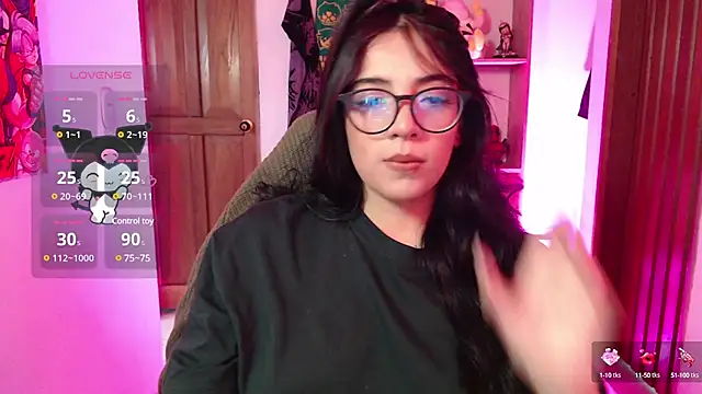 Snapshot of ninfa1_ch chatting on 03.06.25 ninfa1 ch online show from 03.06.25