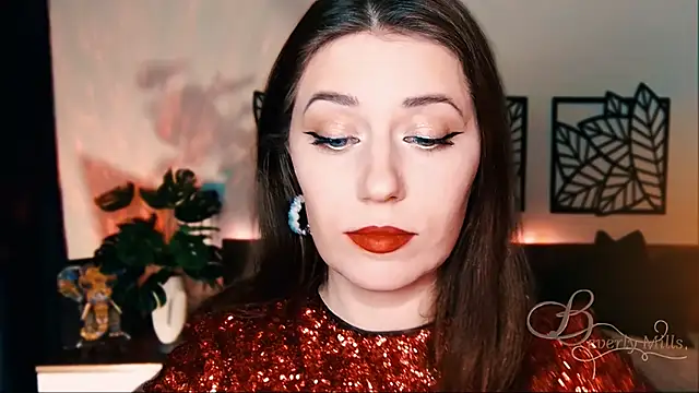 Snapshot of MissBeverlyMills chatting on 02.23.25 MissBeverlyMills online show from 02.23.25