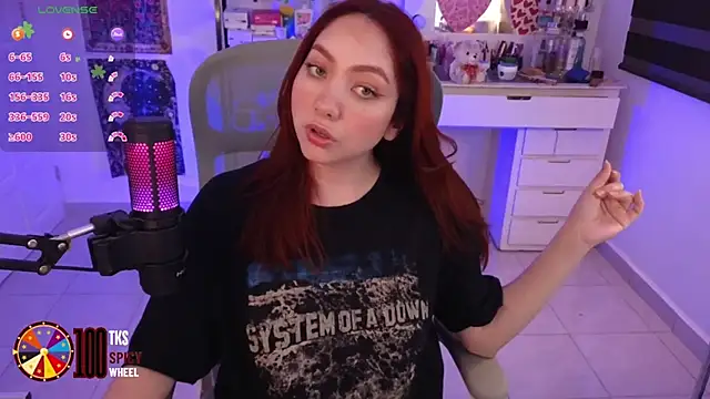 Snapshot of LilyVelvett chatting on 03.10.26 LilyVelvett online show from 03.10.26